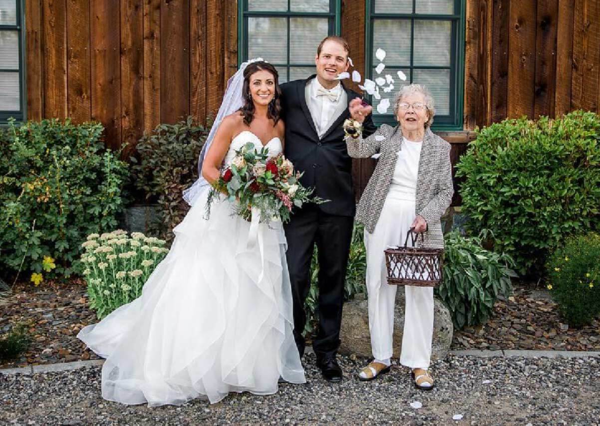 Photo of After 5 Bridal & Gentlemen Jacks Real Bride