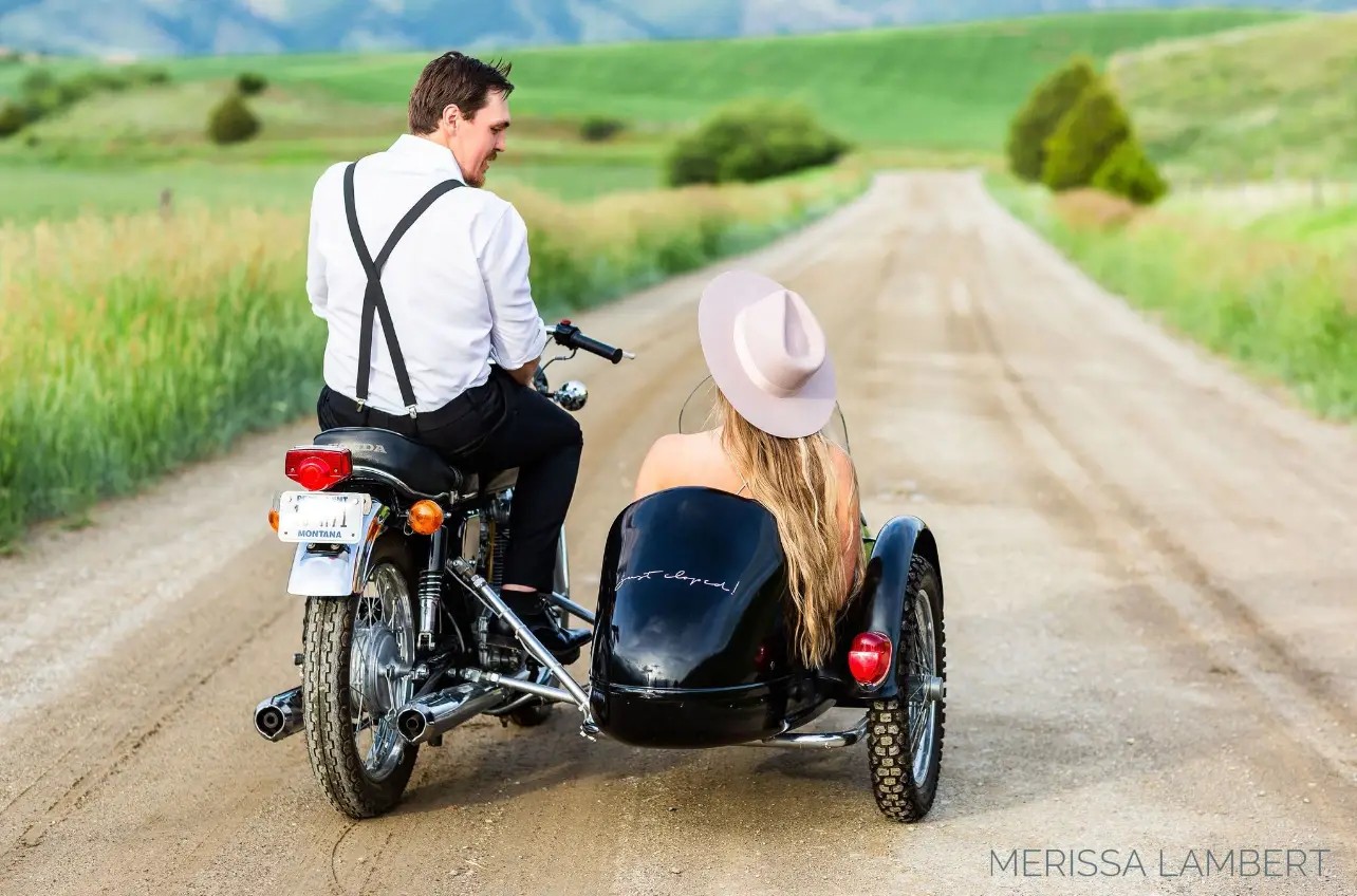 Photo of After 5 Bridal & Gentlemen Jacks Real Bride